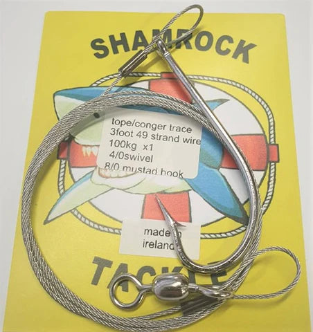 Shamrock Tope and Conger Trace wire