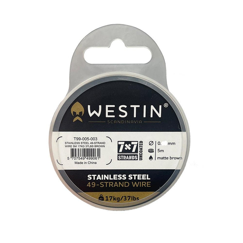 Westin Stainless Steel 49-Strand Wire 5m