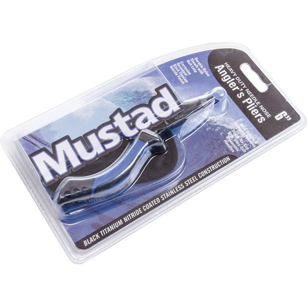 Mustad 6inch Soft Grip Plier with Rubber Holster