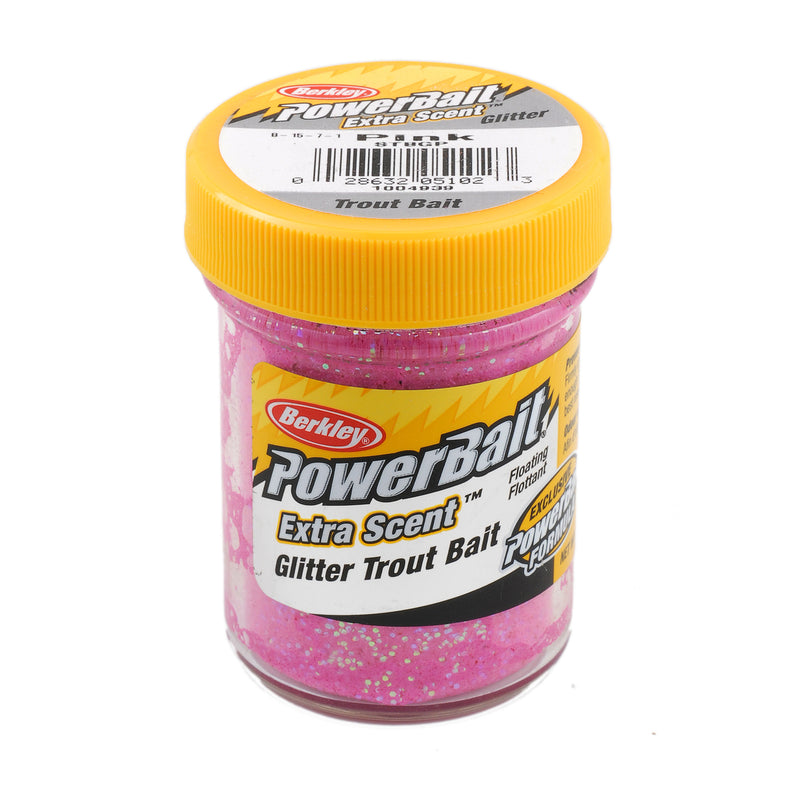 Berkley PowerBait Glitter Trout Bait 1.75oz Pink