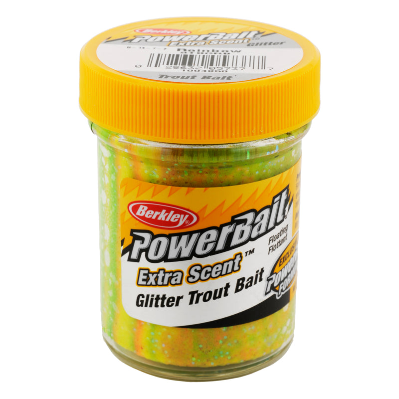 Berkley PowerBait Glitter Trout Bait 1.75oz Rainbow