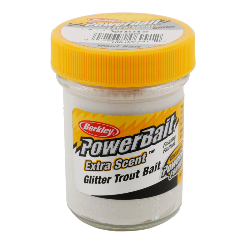 Berkley PowerBait Glitter Trout Bait 1.75oz White