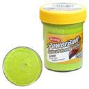 Berkley PowerBait Natural Glitter Trout Bait Liver Chartreuse