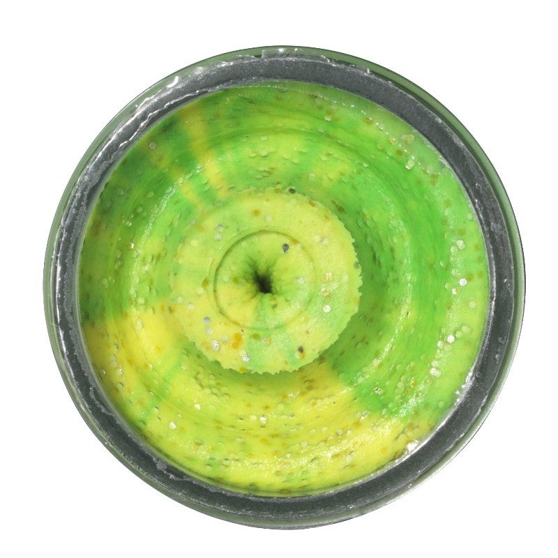 Berkley PowerBait Natural Glitter Trout Bait Liver Fluorescent Green Yellow