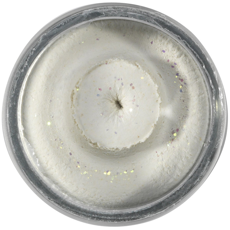Berkley PowerBait Natural Glitter Trout Bait Garlic White