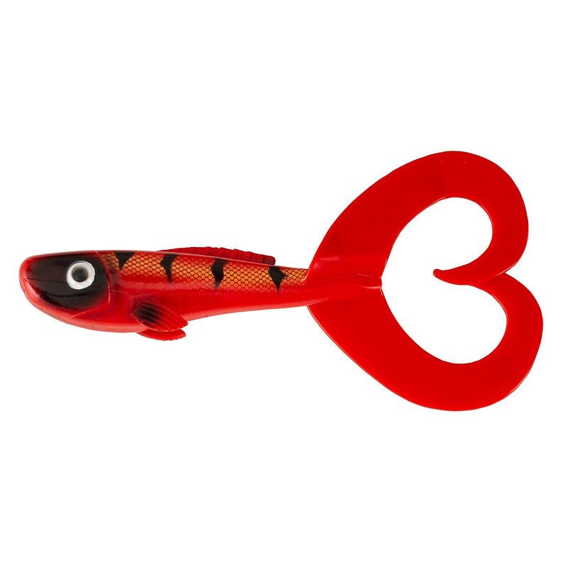 Abu Garcia Beast Twin Tail 17cm 2pcs Red Tiger