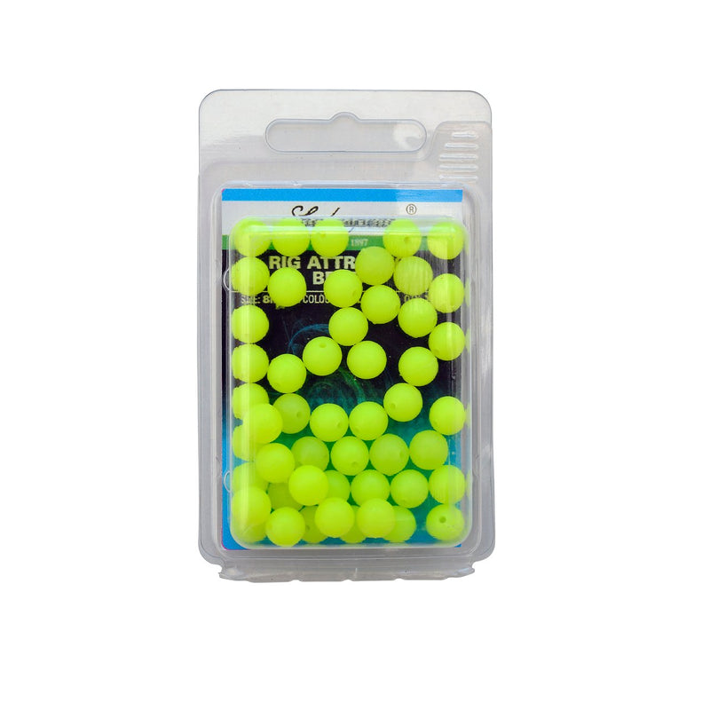 Shakespeare Rig Attractor Beads Yellow