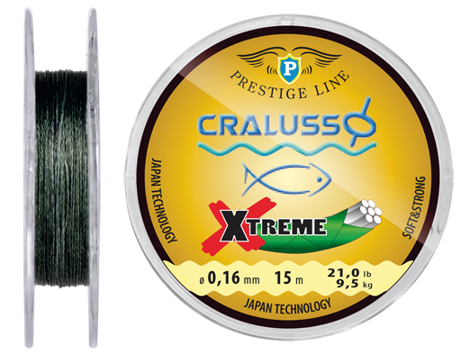 CRALUSSO Xtreme Braid Hooklenght Line 15m