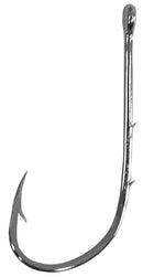 Allcock Baitholder Short Shank Salmon Single Hooks Nickel