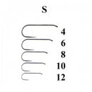 Knapek Streamers Fly Hooks Barbless