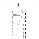 Knapek Jig Fly Hooks Blank Barbless