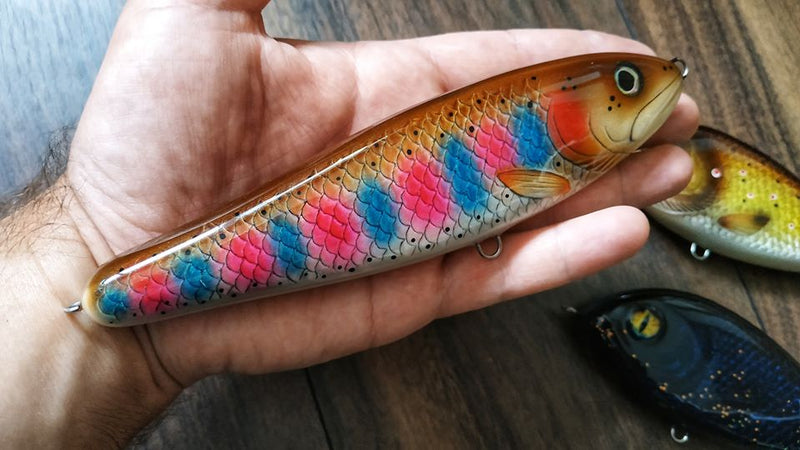Mel Handmade Lures Trout Rainbow Trout