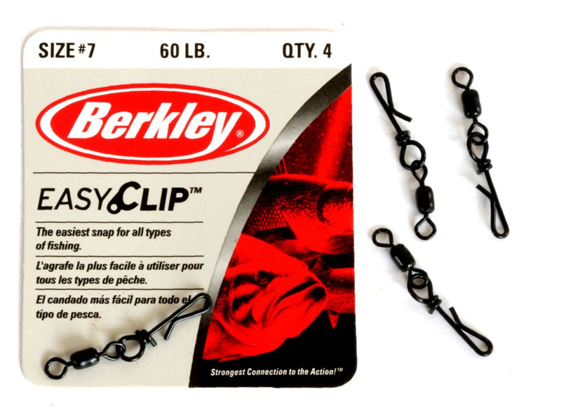 Berkley Easy Clip Snap Swivels