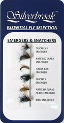SILVERBROOK Fly Selection Emergers and Snatchers