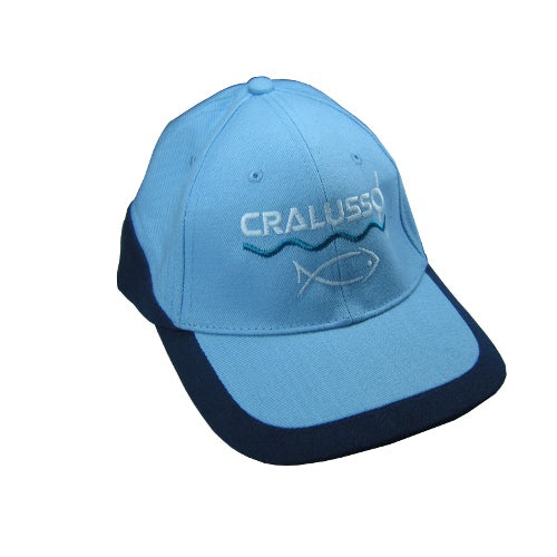 CRALUSSO Cap light blue