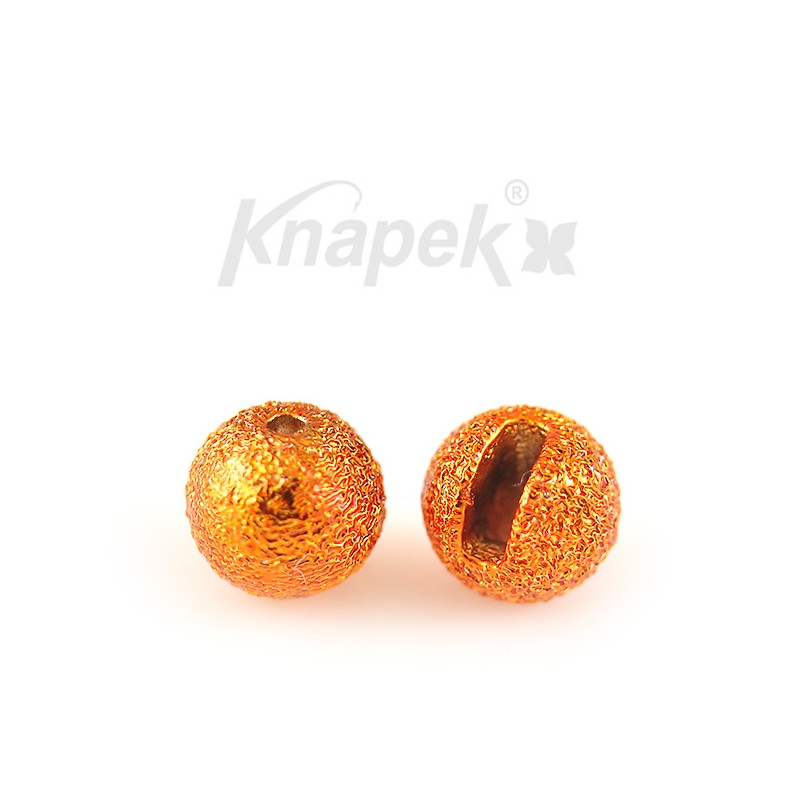 KNAPEK Tungsten Beads 3.5mm Orange 10pcs