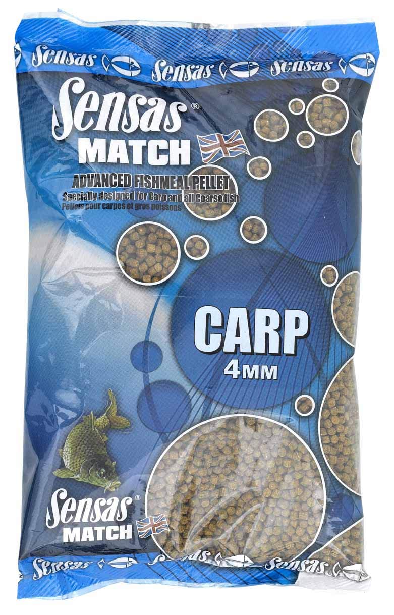 Sensas Match Fishmeal pellets Carp 2 mm 750g