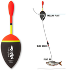 QUANTUM MR. PIKE TROLLING FLOAT BLACK