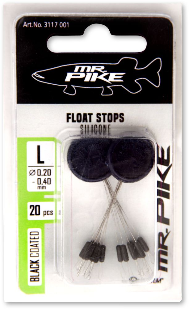 Quantum Mr. Pike Float Stops Silicone Stoppers