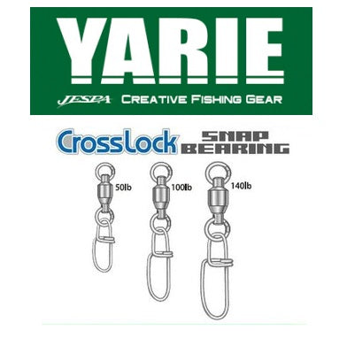Yarie 554 Bearing Swivel With Crosslock Snap