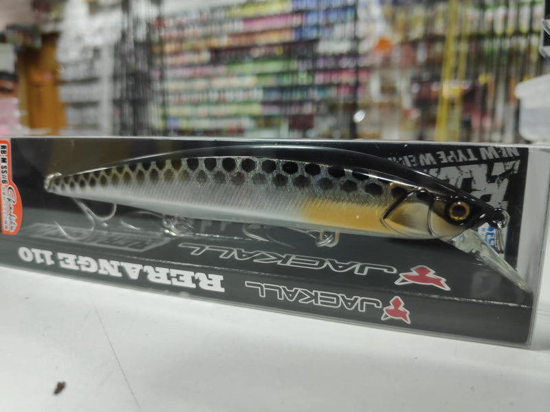 JACKALL RERANGE 110SP HL Silver & Black