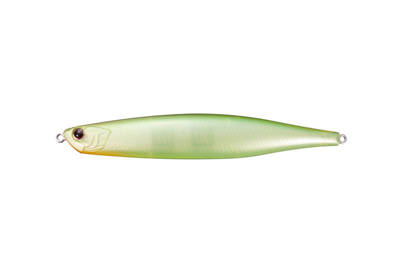 OSP BENT MINNOW 130F Ghost Lime Chart