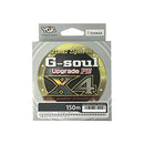 YGK G-soul UPGRADE PE X4 150m Fluo Green