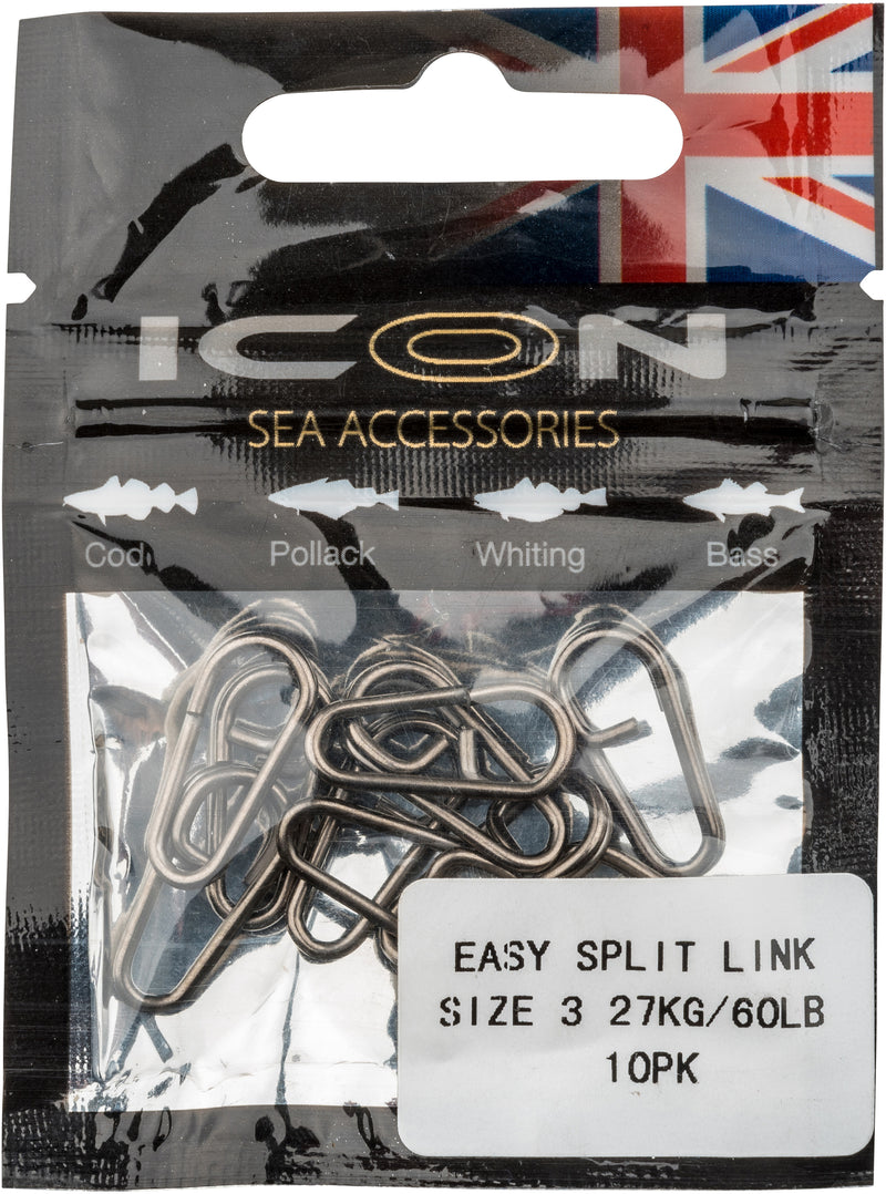 Icon Easy Split Link S3 27kg/60lb 10pk