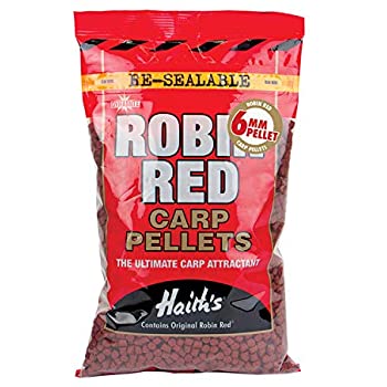 Dynamite Baits Robin Red Pellets 8mm Pre Drilled 900g