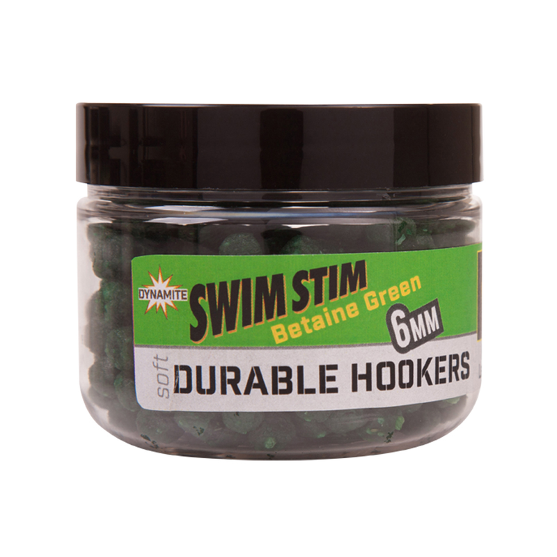Dynamite Baits Swim Stim Betanine Green Durable Hookers 6mm