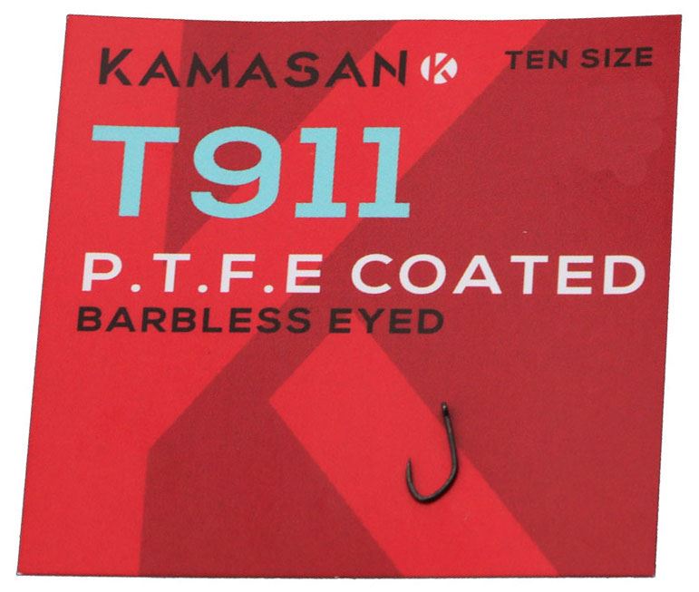 Kamasan T911 Barbless Eyed Hooks