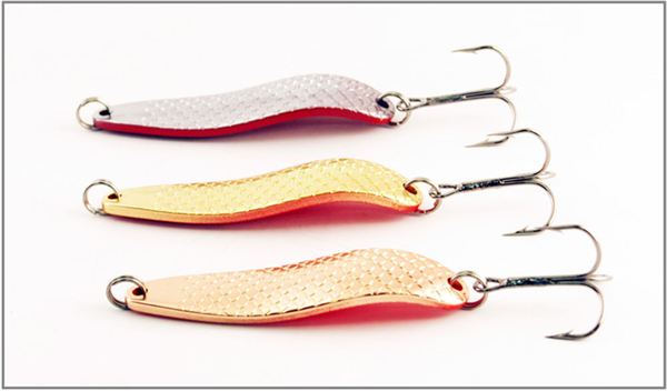 Allcock Halcyon Salmon Spoon 18g Gold Red