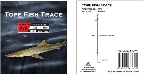 SureCatch Pro Series Tope Fish Trace Rig