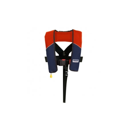 MAINDECK 180N ISO Red/Navy Auto Life Jacket With Waistbelt