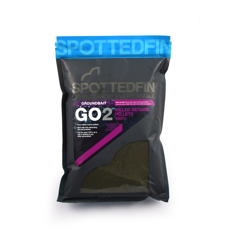 SpottedFin GO2 Milled Betaine Pellets 100% 900g
