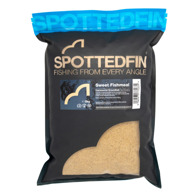 SpottedFin Commercial Groundbait - Sweet Fishmeal - 2kg