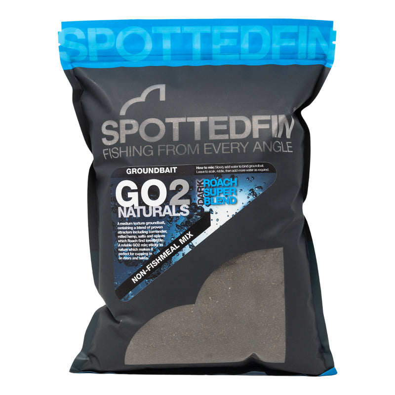 SpottedFin GO2 Naturals - Dark Roach Super Blend 2kg
