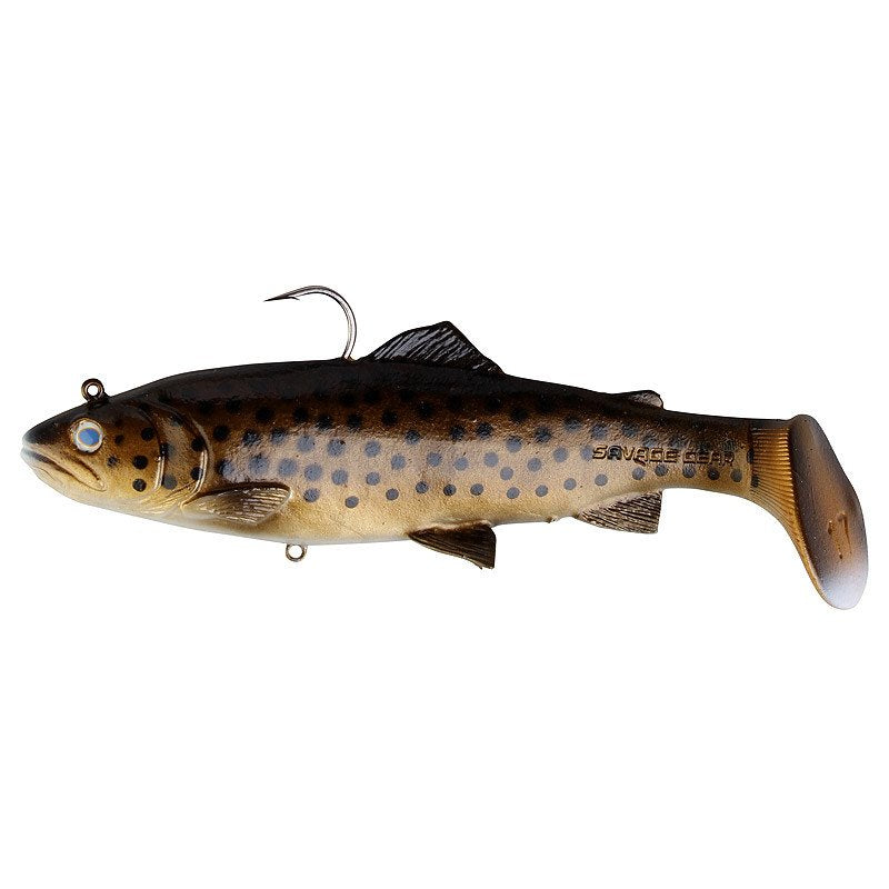 Savage Gear 3D Trout Rattle Shad 17cm 80g 03-Dark Brown Trout 47087