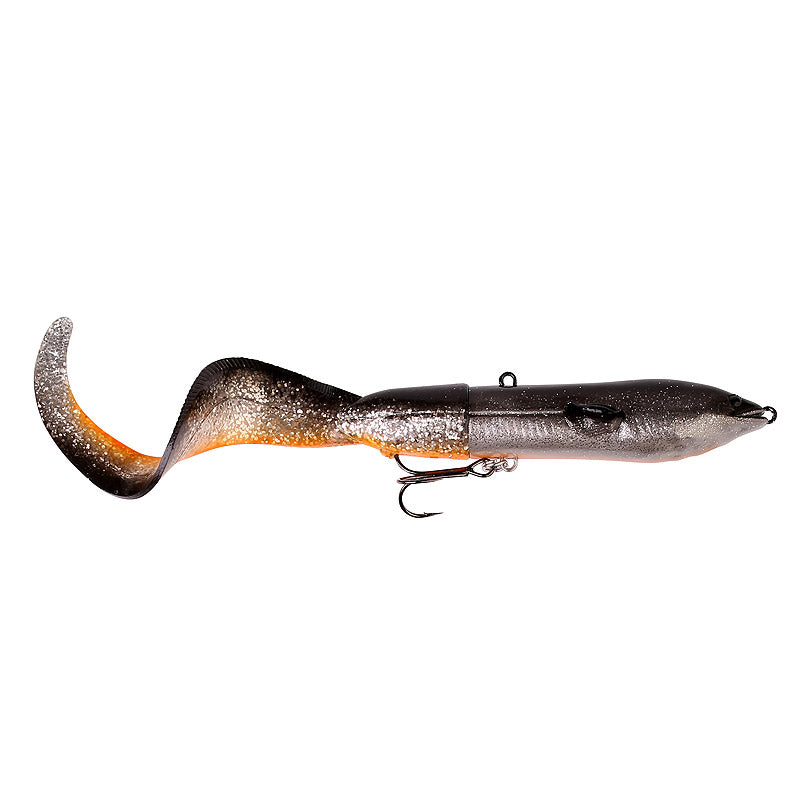 Savage Gear 3D Hard Eel Tail Bait 17cm 40g 01-Dirty Silver 48536