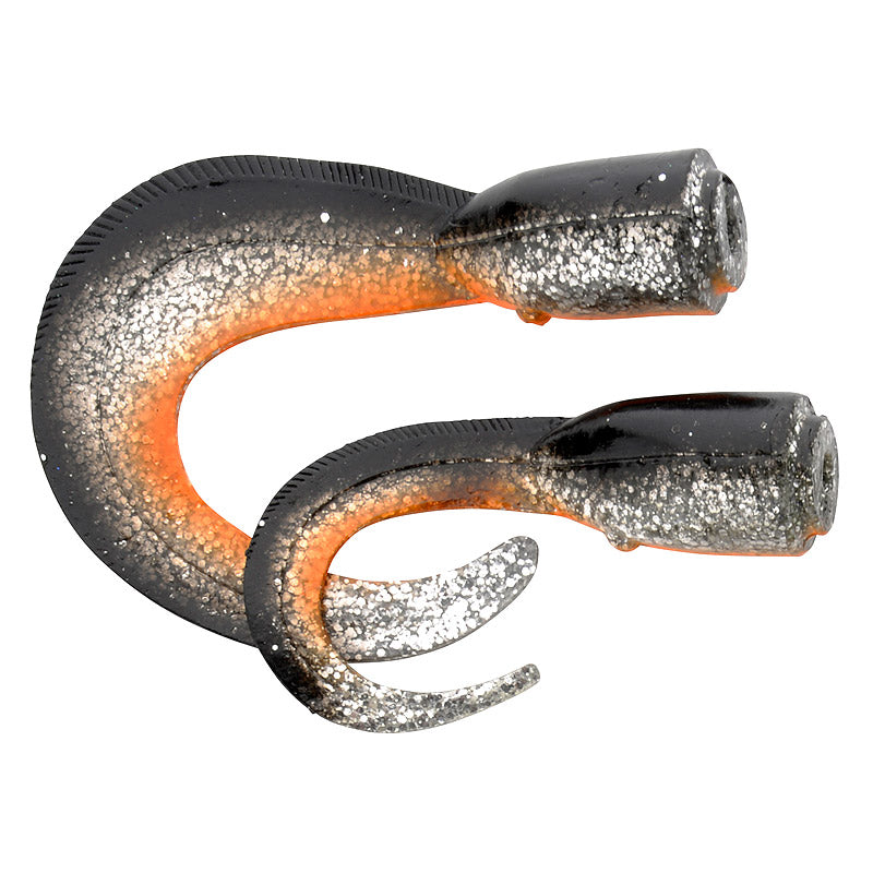Savage Gear 3D LB Hard Eel Tails 17cm 2pcs 01-Dirty Silver 48548