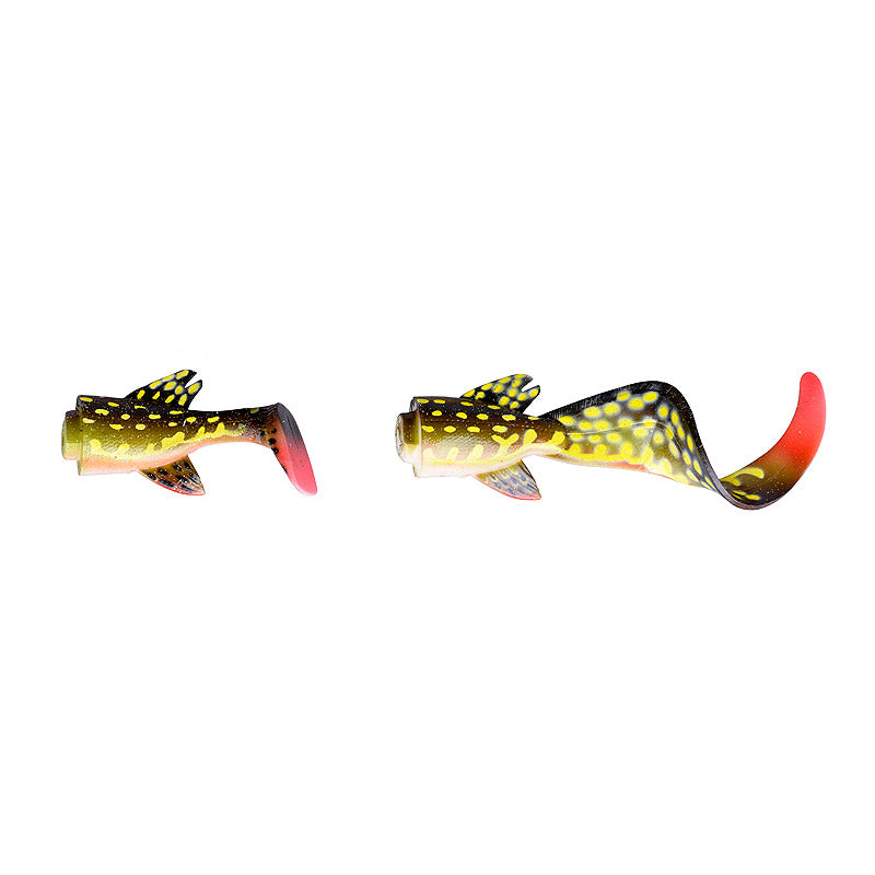 Savage Gear 3D Hybrid Pike 17cm Spare Tail Kit 02-Yellow Pike