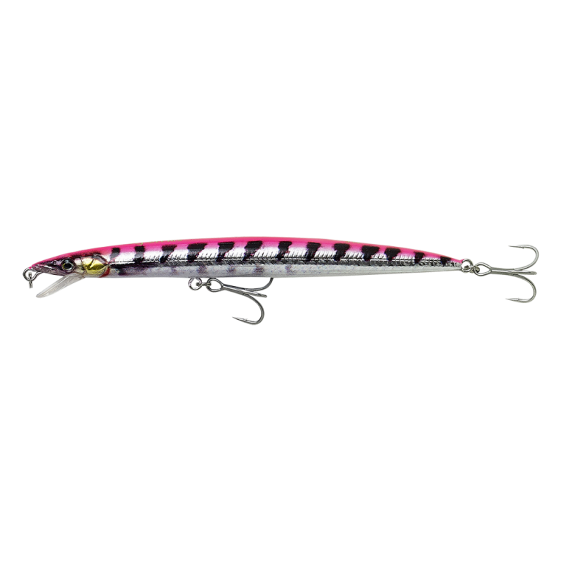 Savage Gear Sandeel Jerk Minnow Sinking 145cm 17g Pink Barracuda PHP