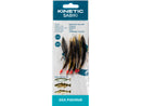 Kinetic Sabiki Rooster Tail Black/Copper Flash