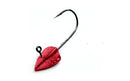 Yarie 635 Aji Meba Rider Jig Head Red-Paint