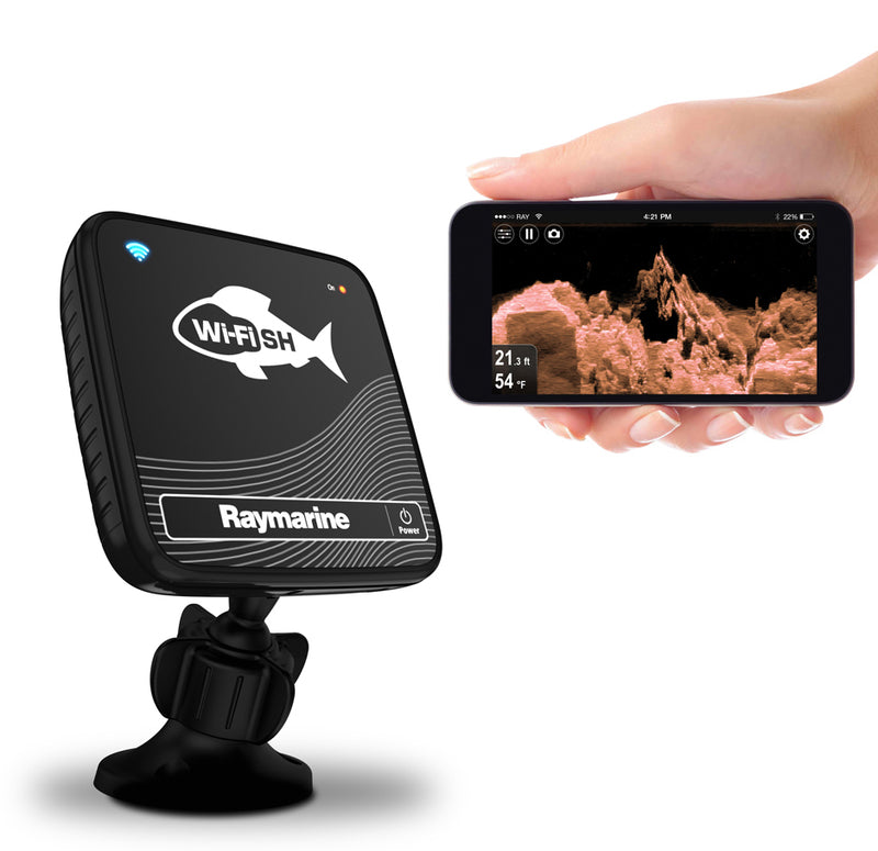 RAYMARINE Wi-Fi CHIRP DownVision Sonar for Smartphones and Tablets