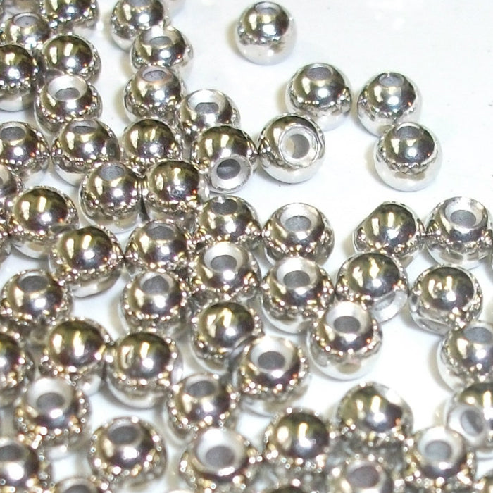 Turrall Brass Beads Silver