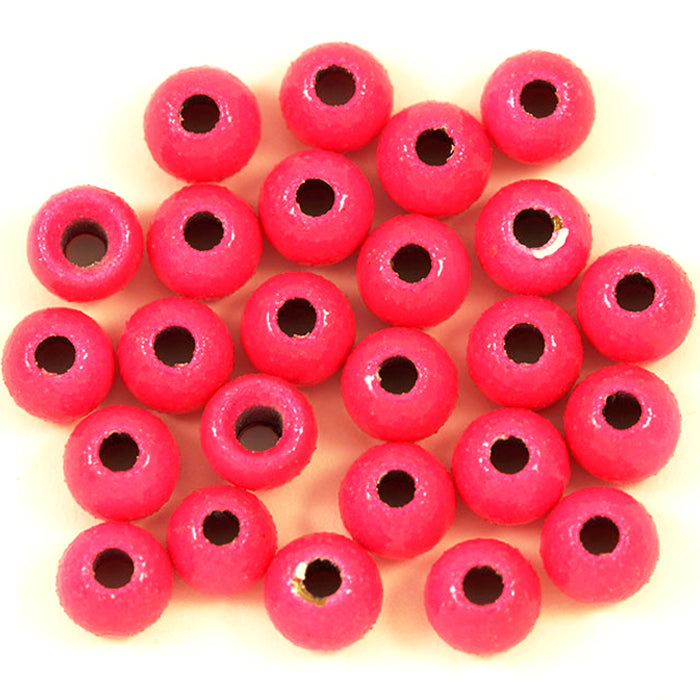 Turrall Brass Beads Glow Pink