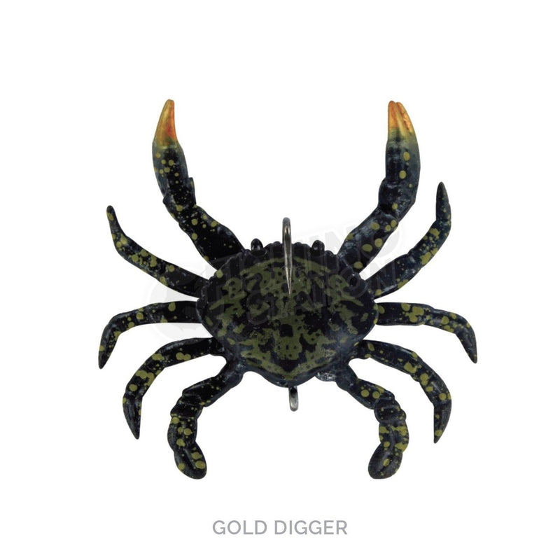 Chasebaits Smash Crab Junior 75mm Gold Digger