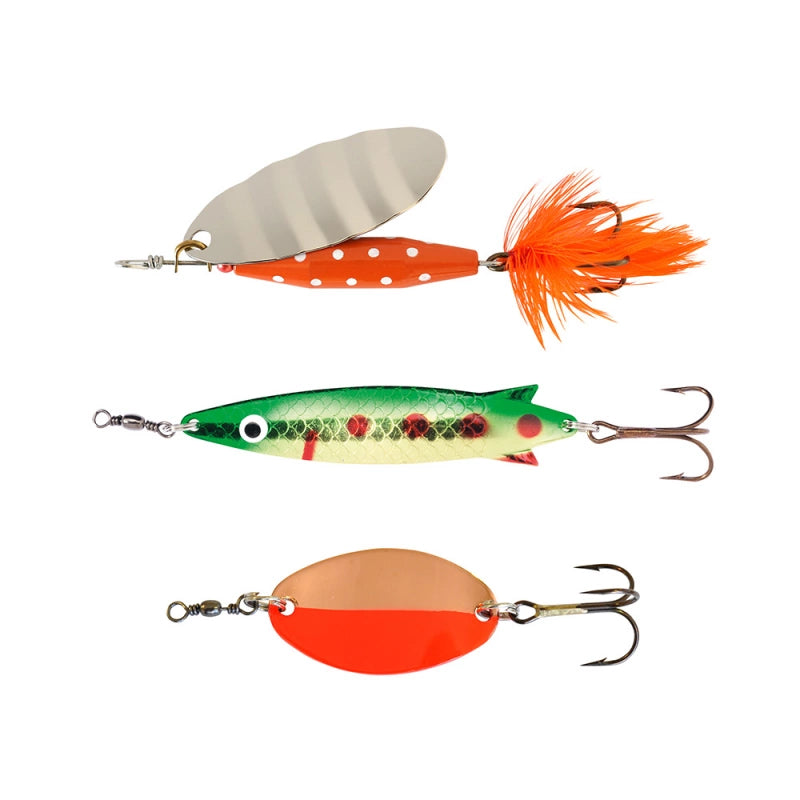 Abu Garcia Perch and Trout Favourites in 3-pack Lure Assortment