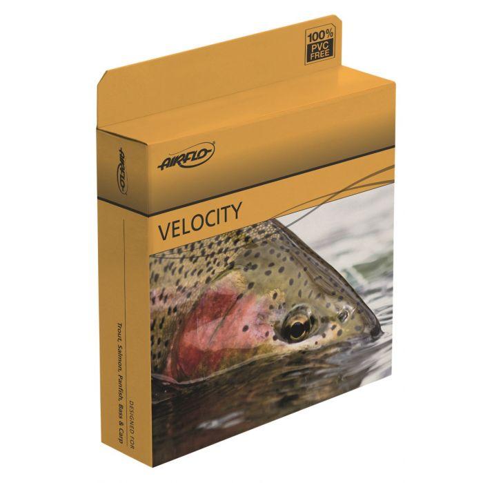Airflo Velocity Floating DT Fly Line Optic Green